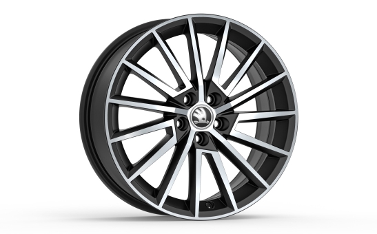 Alloy wheel TORINO 17" for FABIA III, RAPID